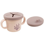 Foodie Spout/Snack Cup | Wally | Powder Pink