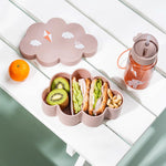 Playground Lunch & Snack Box with Straw Bottle | Powder Pink