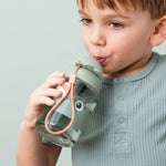 Playground Straw Bottle | Green | 280ml