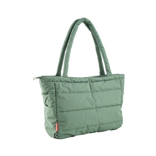 Quilted Changing Tote Bag | Green