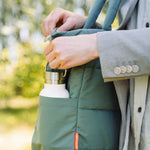 Quilted Changing Tote Bag | Green