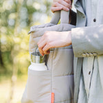 Quilted Changing Tote Bag | Sand