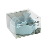 Stick & Stay Silicone Baby Bowl & Spoon | Wally | Blue