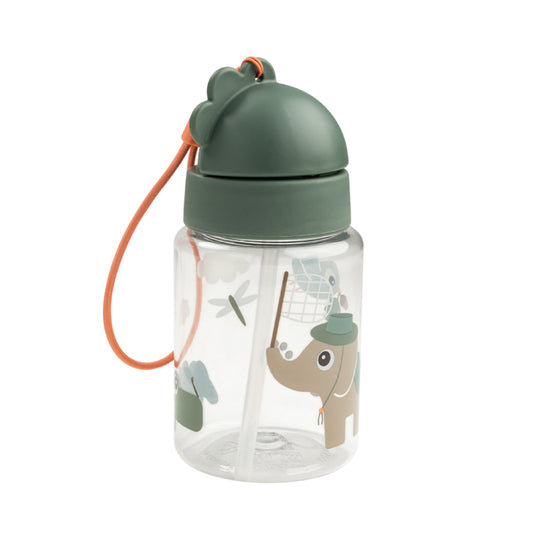 Straw Bottle | Tiny Trails Green | 280ml