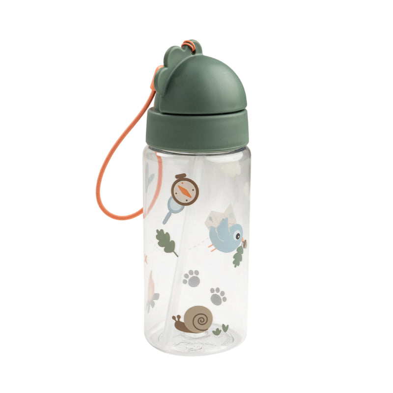 Straw Bottle | Tiny Trails Green | 350ml