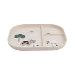 Tiny Farm Foodie Compartment Plate | Sand