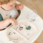 Tiny Farm Foodie Compartment Plate | Sand