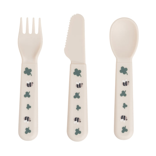 Tiny Farm Foodie Cutlery Set | Sand