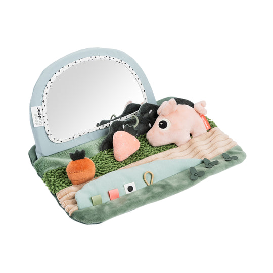 Tiny Farm Tummy Time Sensory Mirror