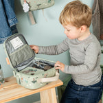 Tiny Insulated Lunch Bag | Tiny Trails Green | 21cm