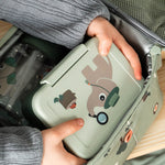 Tiny Lunch Box with Snack Picks | Tiny Trails Green