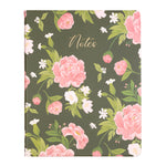 Desk Journal with Bookmark | Rose Garden | 8x10"