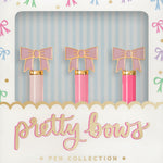 Pretty Pink Bows Pens | Set of 3