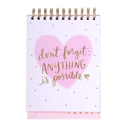 Scalloped Tab Pad | Anything Is Possible | 6x7.75"
