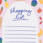 Shopping List Pad with Magnet | Fruit & Veg