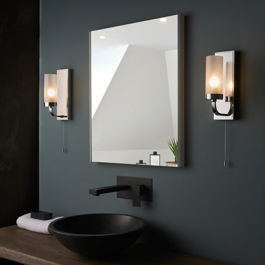 Edrea Bathroom Wall Light | Chrome
