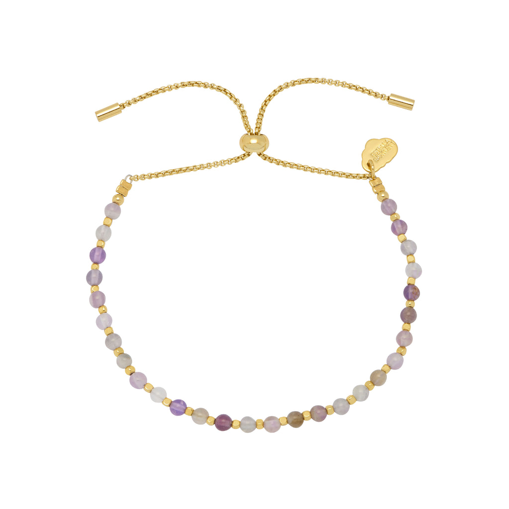 Estella Bartlett EB812C Braccialetto Elasticizzato Placcato Argento - Design Londinese, Regalo In Confezione Originale
