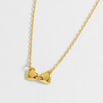 Connected Hearts Necklace | Gold Plated