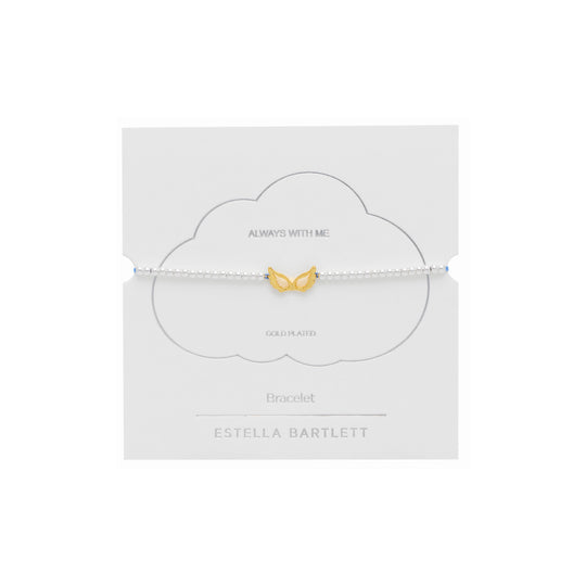 Louise Angel Wing Bracelet | Gold Plated
