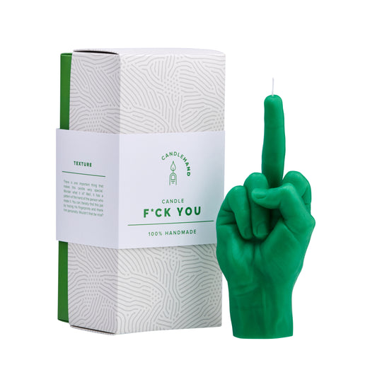 'F*ck You' Candle | Green