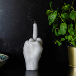 'F*ck You' Candle | White