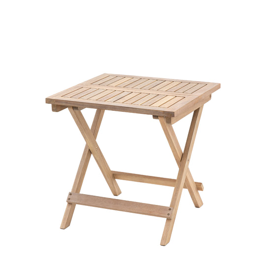 Outdoor Lindos Folding Side Table | Natural