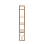Craft Oak Open Display Unit | Smoked | Tall