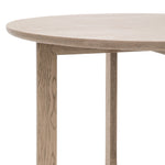 Craft Oak Round Dining Table | Smoked