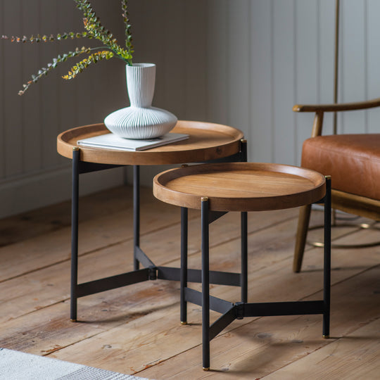 Dakota Table Nest | Mango Wood | Set of 2