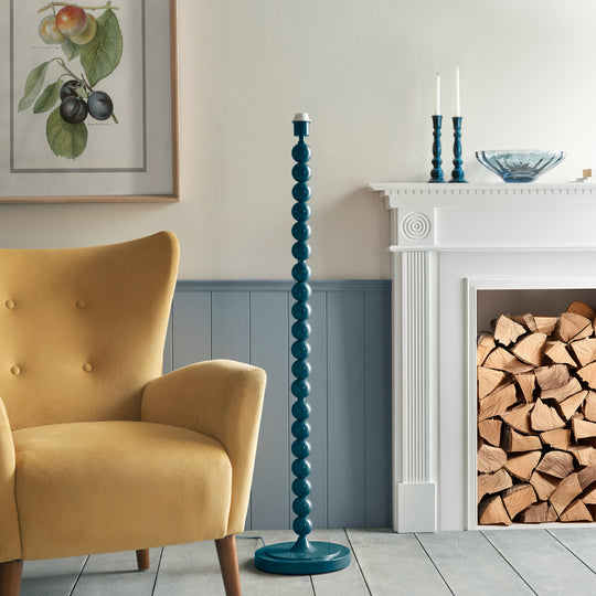 Higgledy Bobble Floor Lamp Base | Marlin Blue