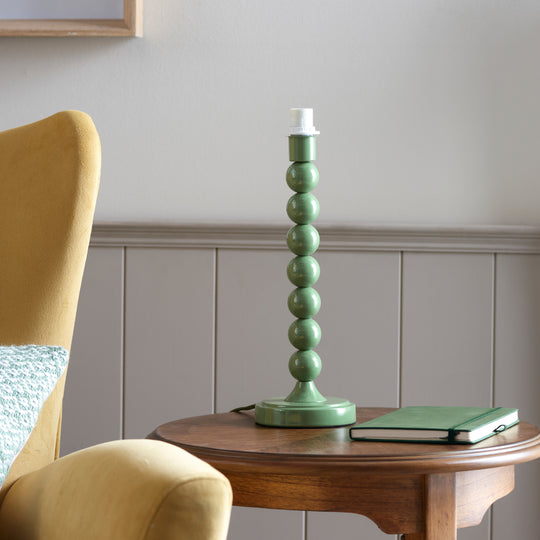 Higgledy Bobble Table Lamp Base | Cotswold Green