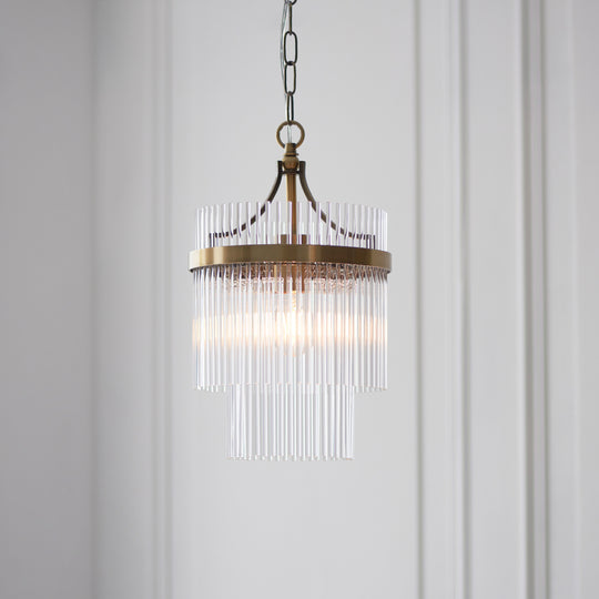 Marietta 1 Pendant Light | Antique Brass