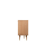 Newbury Bauhaus 2 Door Cabinet | Grey/Oak