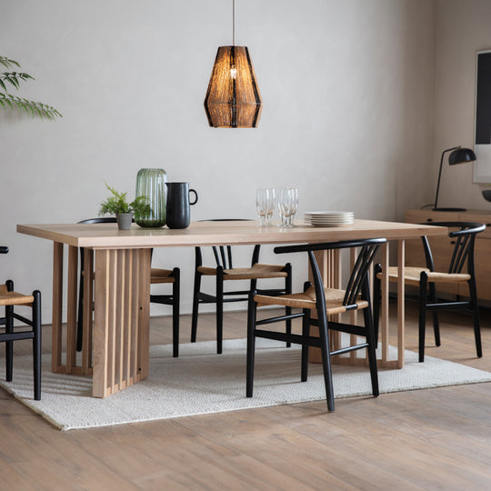 Okayama Japandi Dining Table | Oak | Large