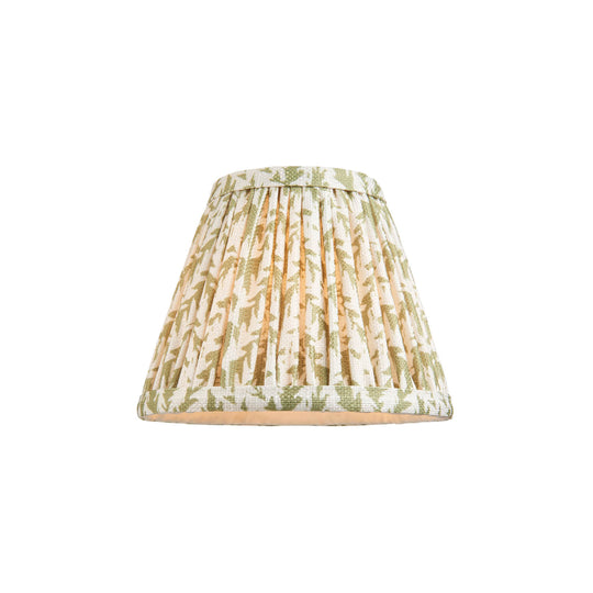 Pleated Fabric Leaf Shade | Herb Garden Green