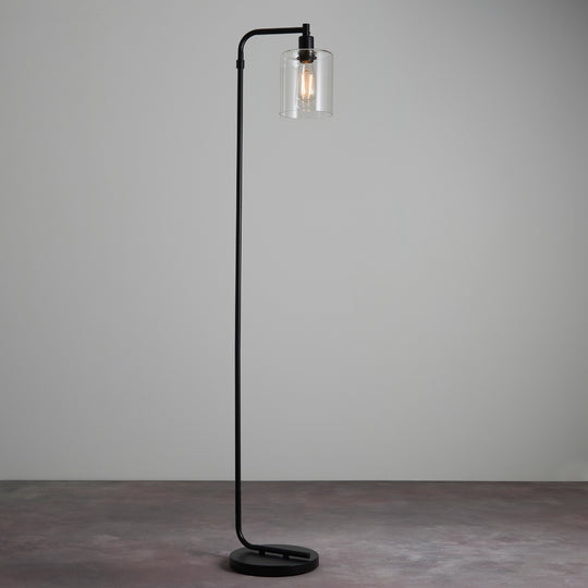 Toledo Floor Lamp | Matt Black