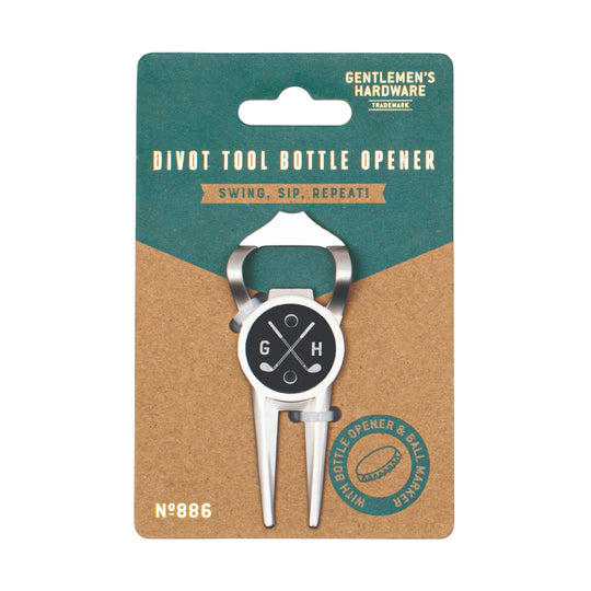 Divot Tool Bottle Opener & Ball Marker