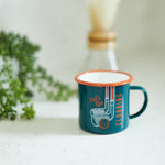 Enamel 'Let's Go Clubbing' Golf Mug | 500ml