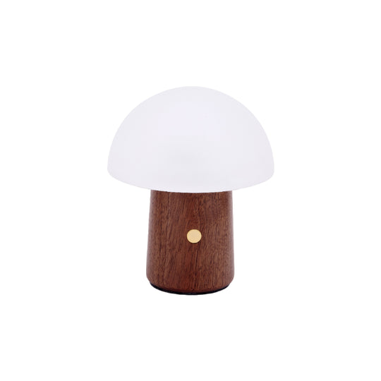 Mini Alice Mushroom Lamp | Walnut