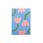 'Always Today' A5 Fabric Cover Notebook | Tulip