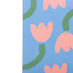 'Always Today' A5 Fabric Cover Notebook | Tulip