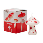 Amanita Mushroom Candle | White & Red | 7.5cm