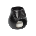 Body Shapes Boobs Candle Holder | Black