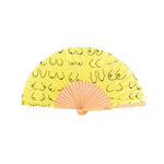 Boobs Hand Fan | Yellow