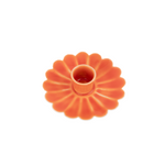 Candle Holder | Orange Floral | 8cm