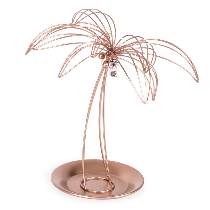 Jewellery Stand & Mirror | Bronze Palm Tree