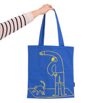 'Life Is Simple' Tote Bag | Blue