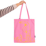 'Life Is Simple' Tote Bag | Pink