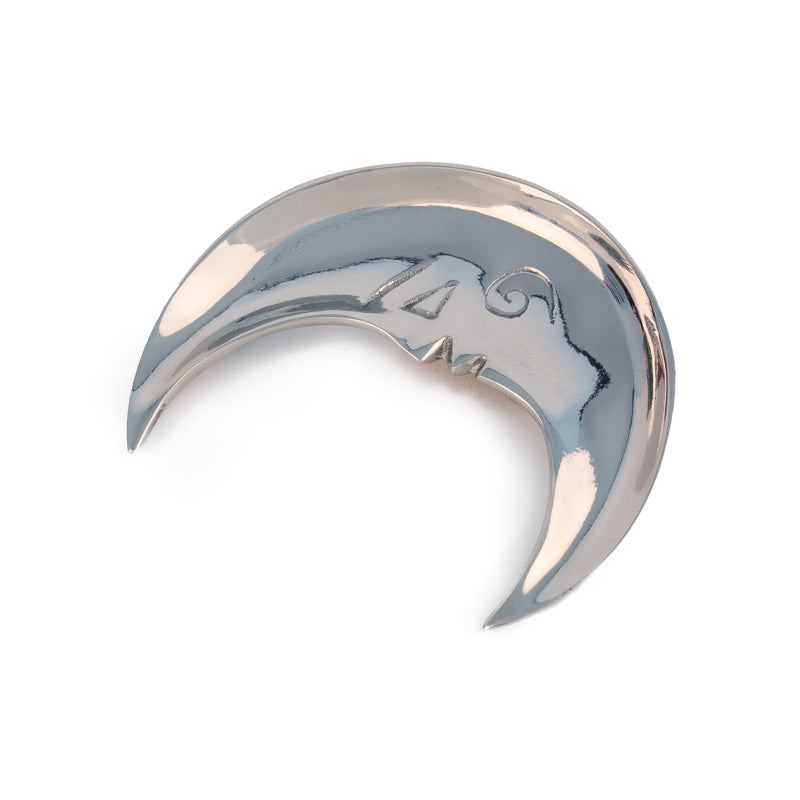 Metal Moon Jewellery Dish | Silver