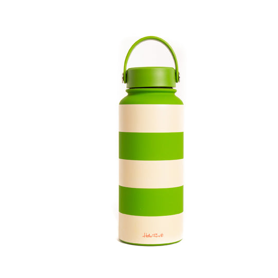 On The Go Bottle | Green Stripes | 1L